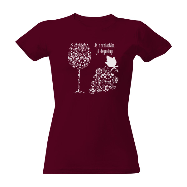 Tričko s potiskem Vínový folklór